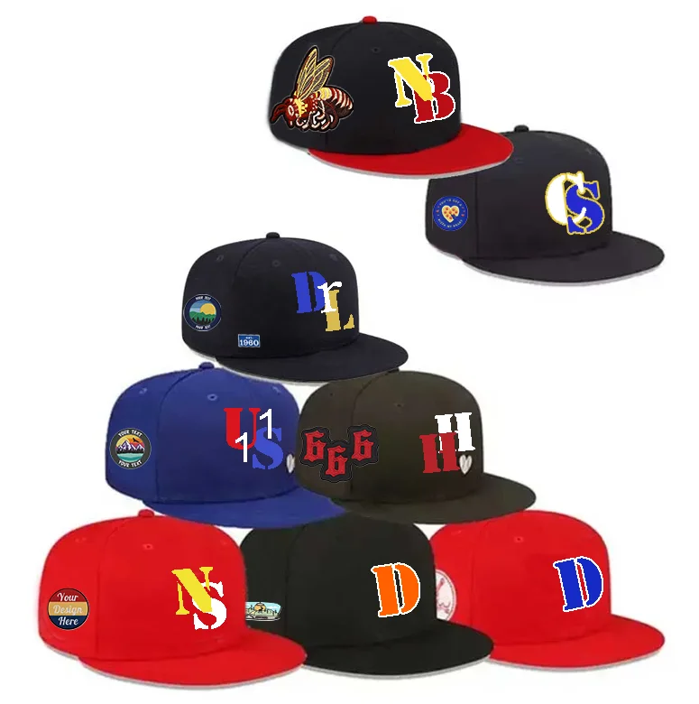 Dad Hats wholesale Custom logo Embroidery Curved Flat Brim 5 Panel Patch 3D embroidery Closed Snapback Trucker Caps