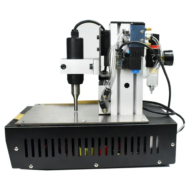 Semi-automatic ultrasonic mask welding machine Nonwoven mask ear loop  plastic spot weld