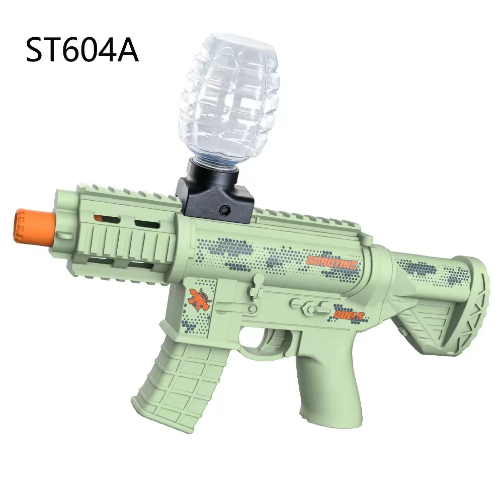 2023 Kids Gift Outdoor Shooting Gel Gun Safe Light Water Beads Toy Gun Gel Ball Splash Launcher Gel Gun