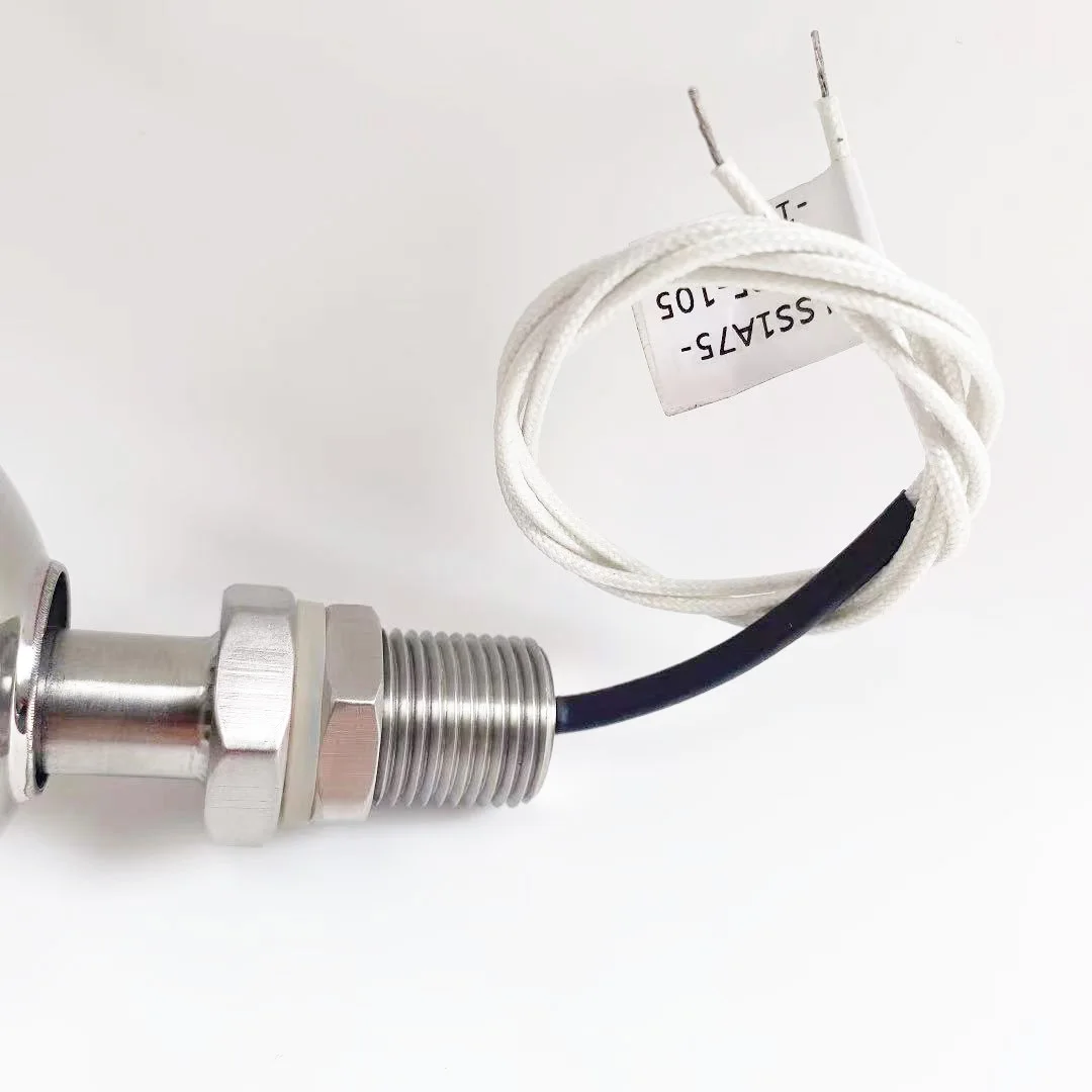 Vertical Installation  Stainless Steel Magnetic Float level Sensors Float Switch Sensor