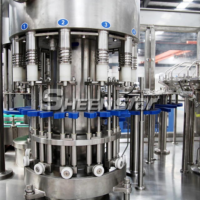 Automatic Soda Water Maker for Sale Carbonated Beverage Filling Machine PET Plastic Bottle Bottle Washing Filling Capping