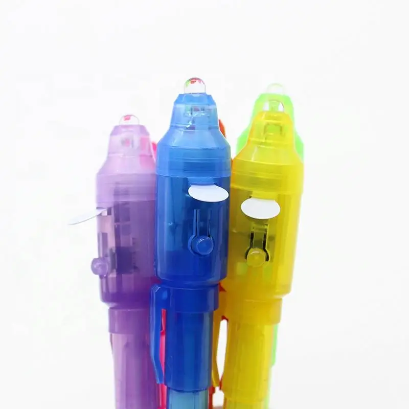 LED UV Light Pen Magical Invisible Ink Pen UV Light Magic Pen