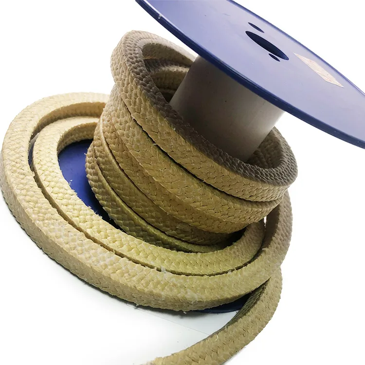 Sealed aramid packing oil immersed aramid packing PTFE braided with corrosion resistant pump packing seal