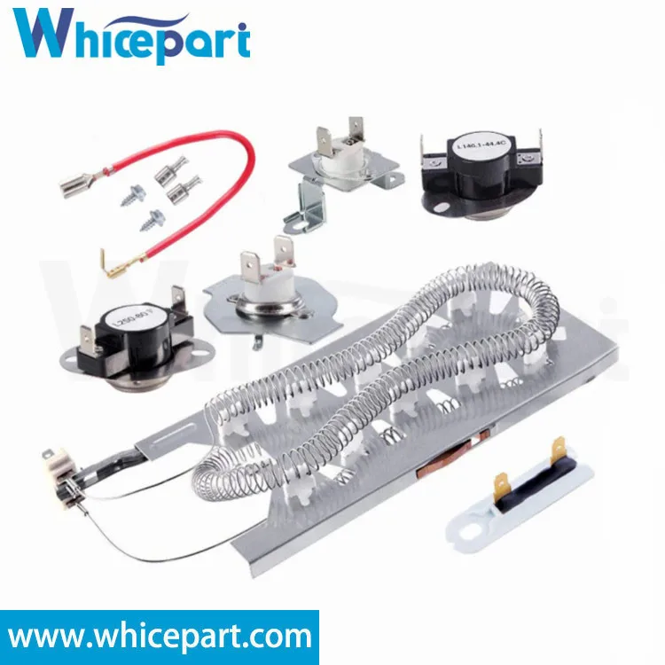 Комплект термостата для сушилки, Сменный предохранитель для отключения тепла, совместим с гидромассажной сушилкой и многими другими