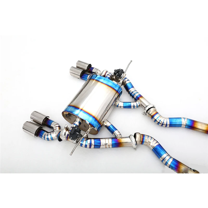 For BMW M3 F80 Titanium Valves exhaust catback Electronic high performance Valvetronic Exhaust muffler system