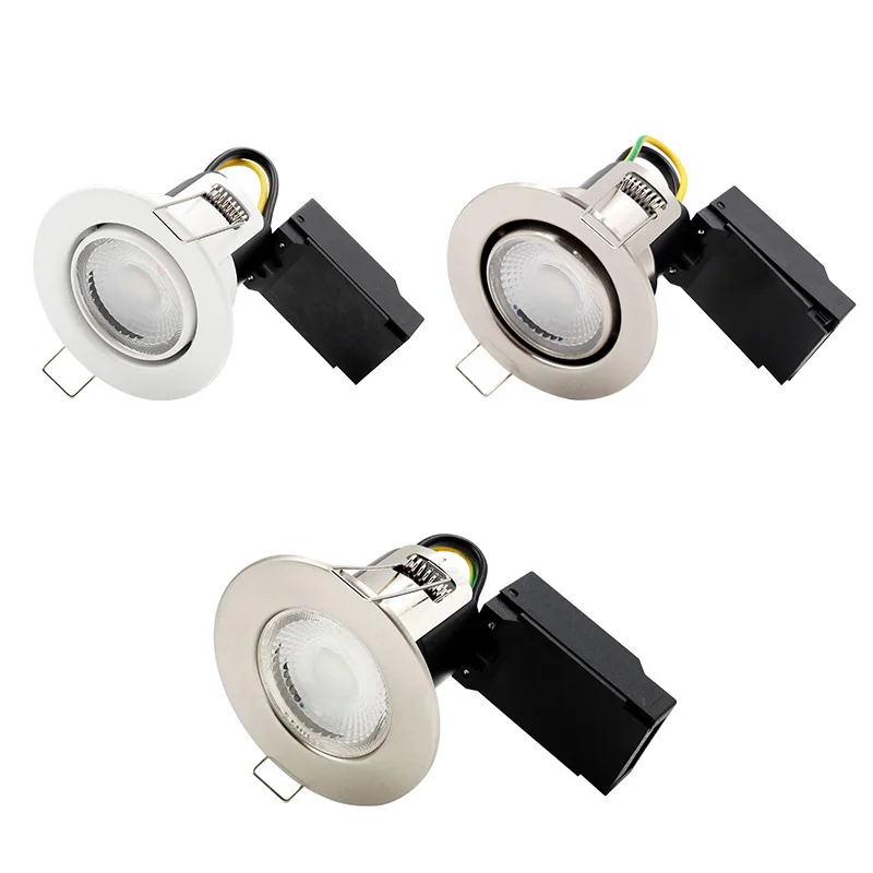 5W IP65 downlights modern Fire-rated recessed light SMD LED top sale Europe downlight dimmable 110~265v Flicker freefixture ODM