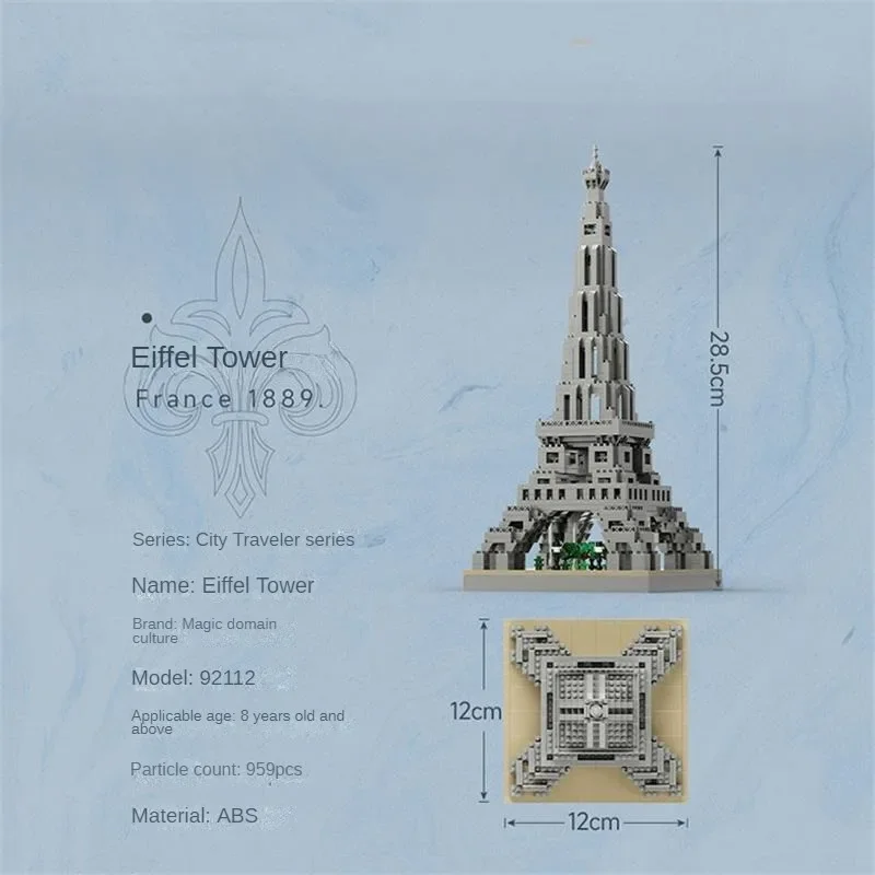 Mini Blocks World Architecture Adult Assembling Building Bricks Toys for Kids Present Educational Gifts Big Ben Colosseum