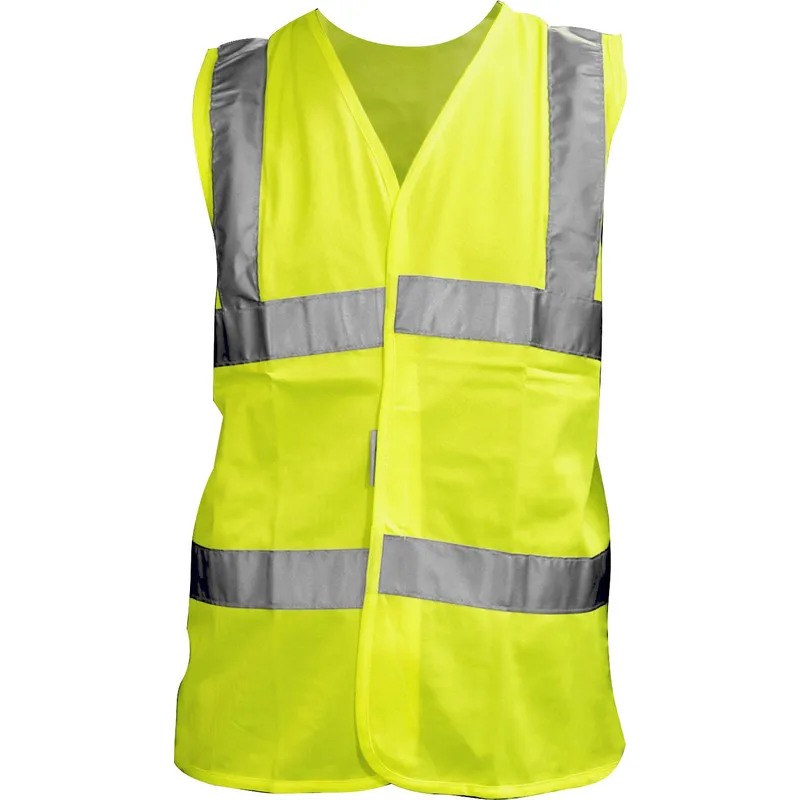 High visibility vests for construction site waistcoat woven workwear uniform men work vests