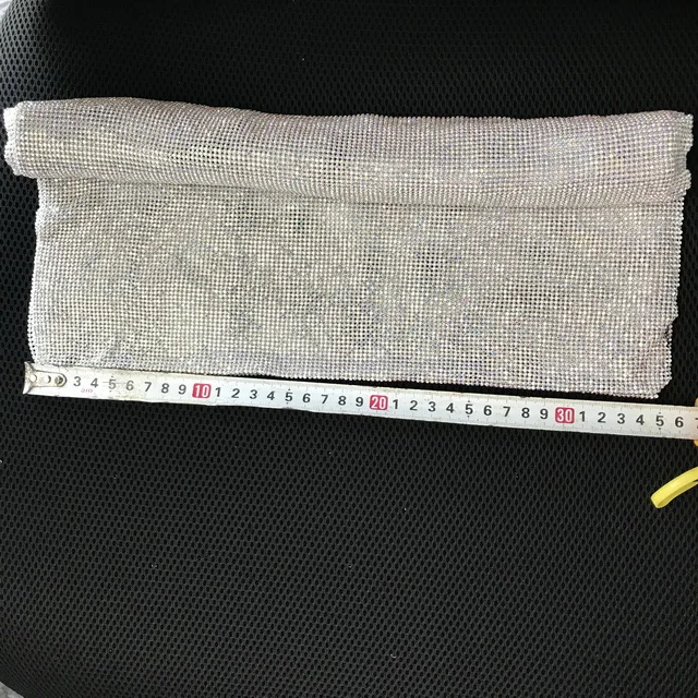 TOP QUALITY 2mm Crystal Fabric Sheet For Dress