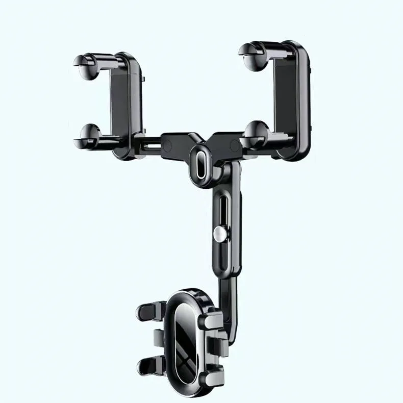 2023 Hot Sale Car Rearview Mirror 360 Rotatable Phone Holder Car Universal Navigation Holder