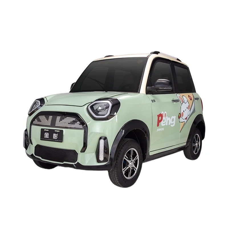 Jinpeng 5-дверный 4-местный четырехколесный автомобиль Ev