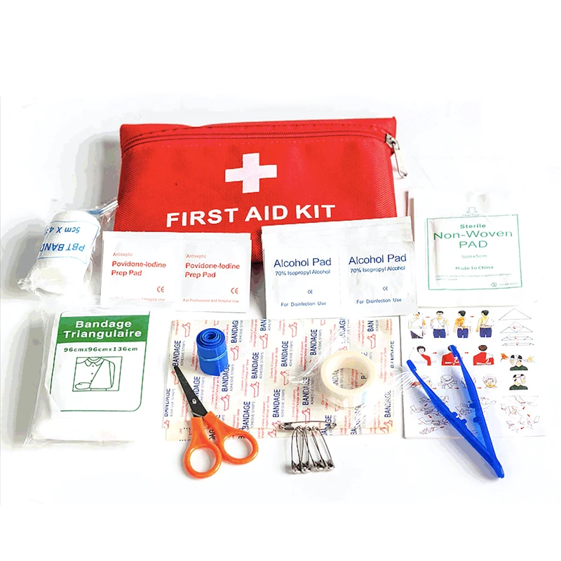 
A Customized Mini First Aid Bag For Travel Medical First Aid Set 