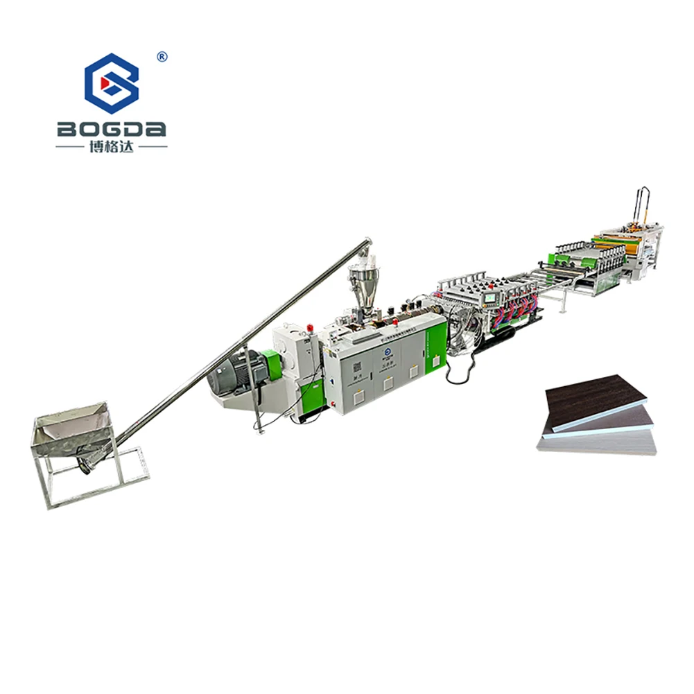 BOGDA Online Support Applicable Industries Wpc Foam Board Extrusion Machine