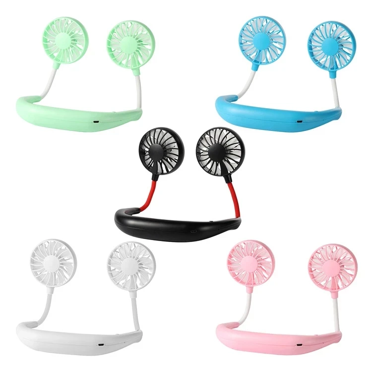 Summer toys Fan USB Rechargeable mini Fan with 3 Adjustable Speed portable neck fans