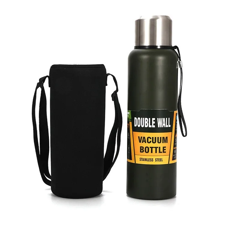 500Ml 800Ml 1L 1.5L Wholesales High Quality Bullet Infuser Thermos  Water Bottle Bpa Free With Different Lids