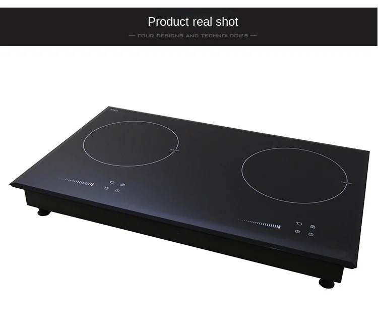 Factory Price 3500W Electric Induction Cooker Touch Control Stainless Steel Aluminum Button Cooktop Household Kitchen Use