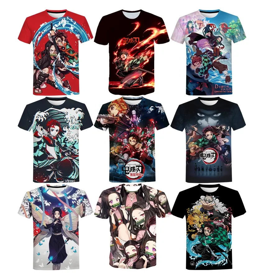 Factory OEM Tee Custom Unisex 3D Digital Printed Pattern Short Sleeve T-Shirts for Men Women