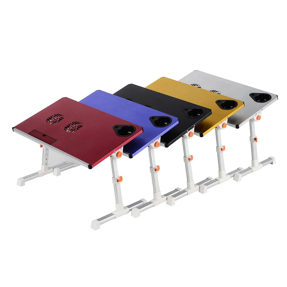 Charmount Fashion Portable Folding Laptop Stand Computer Desk Lap Table Adjustable Laptop Desks for bed sofa