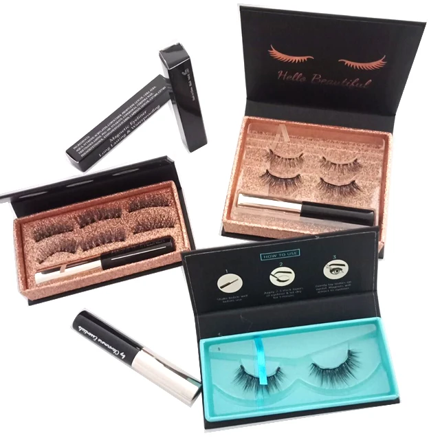 
Magnetic eyeliner and magnetic lash waterproof liquid liner 