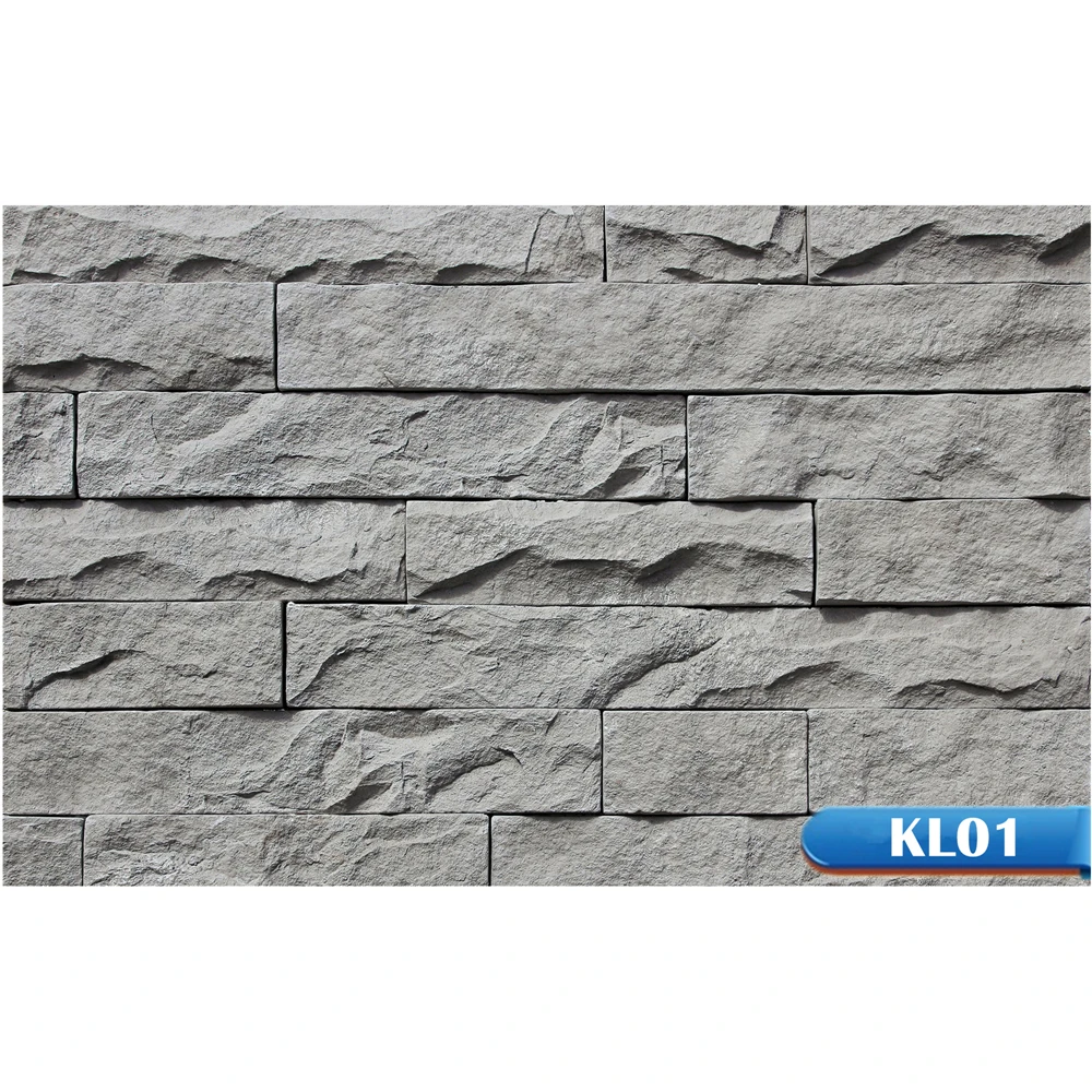 Elcorona KL04 Fake Wall Stone artificial culture stone Wall Covering for wholesale