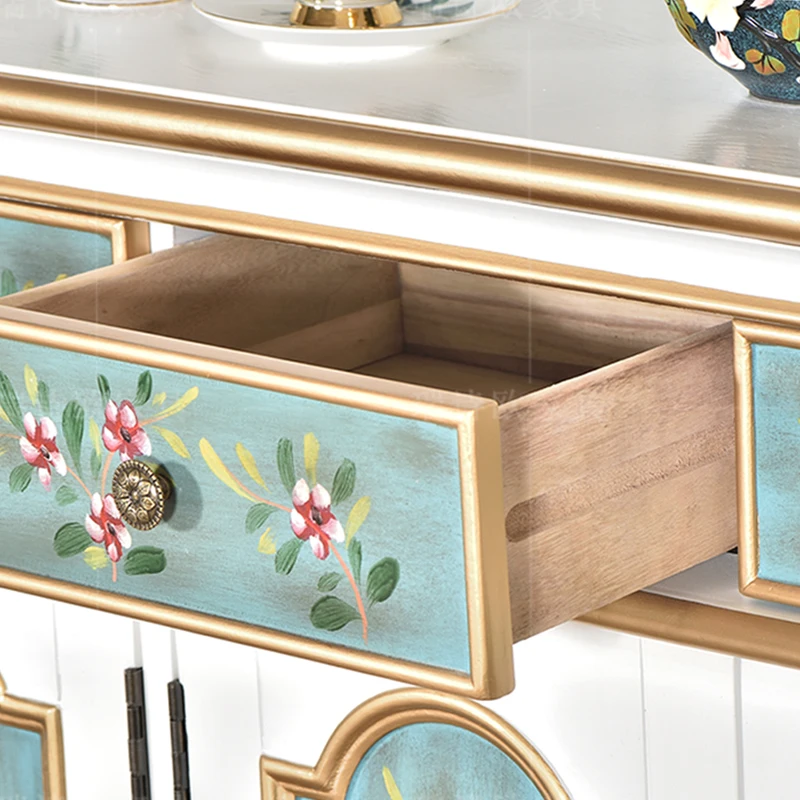 Professional American Modern MDF Shoe Storage Cabinet Luxury Wooden Entrance for Home Villa Hotel Laundry Basement Entry Room