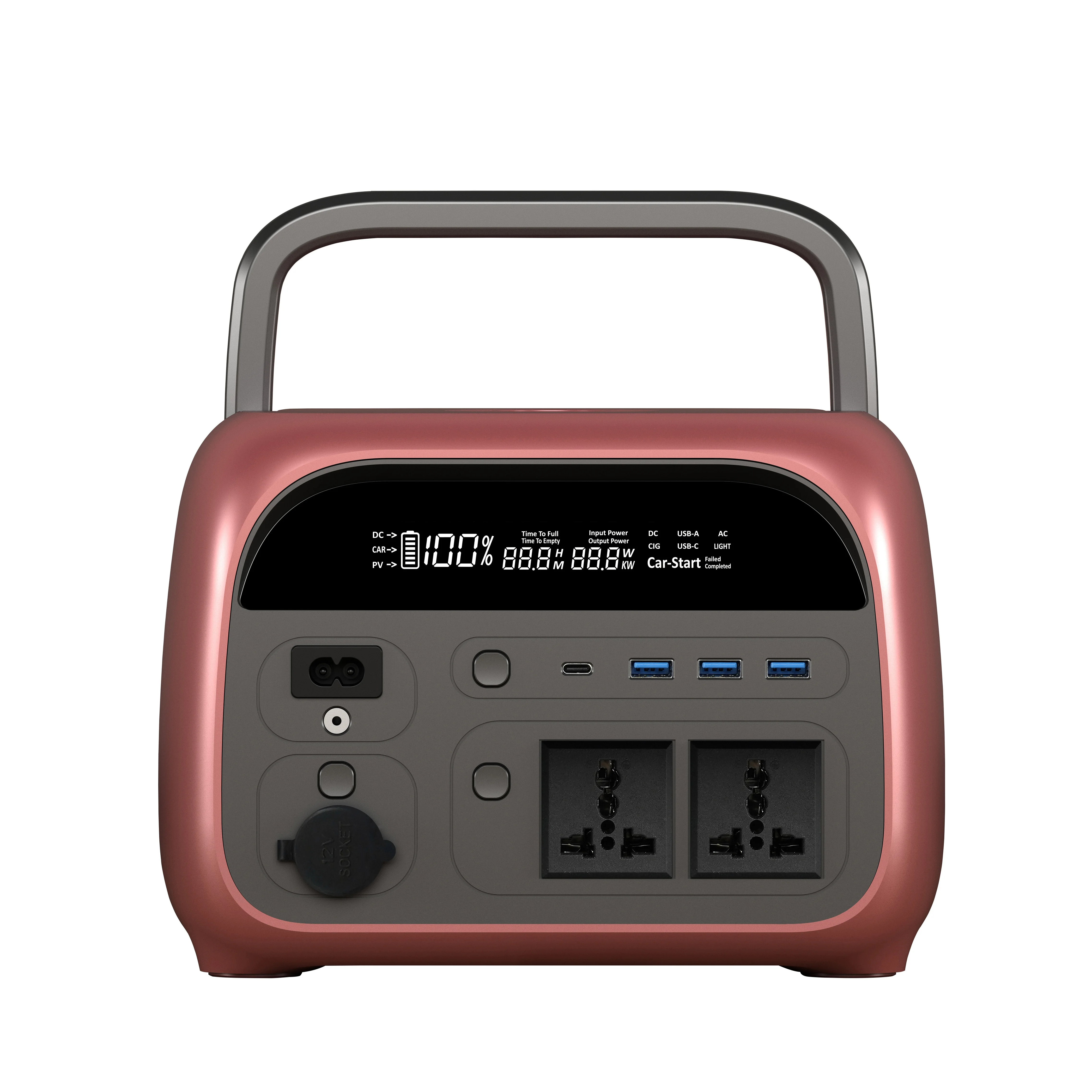 Mobile Battery Power Station 400W Backup power station with wireless charging for disaster preparedness