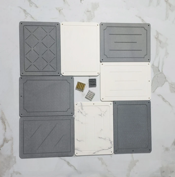 New support for customized carving diatomite water-absorbing mat diatomite shelf kitchen water-absorbing ornaments