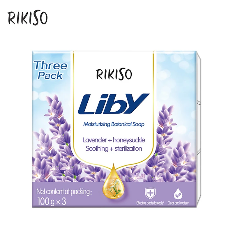 Hot Selling Lavender Soothing Soap Hotel Home Use Moisturizing Natural Plant Soap Basic Cleansing Rejuvenating Soap Set