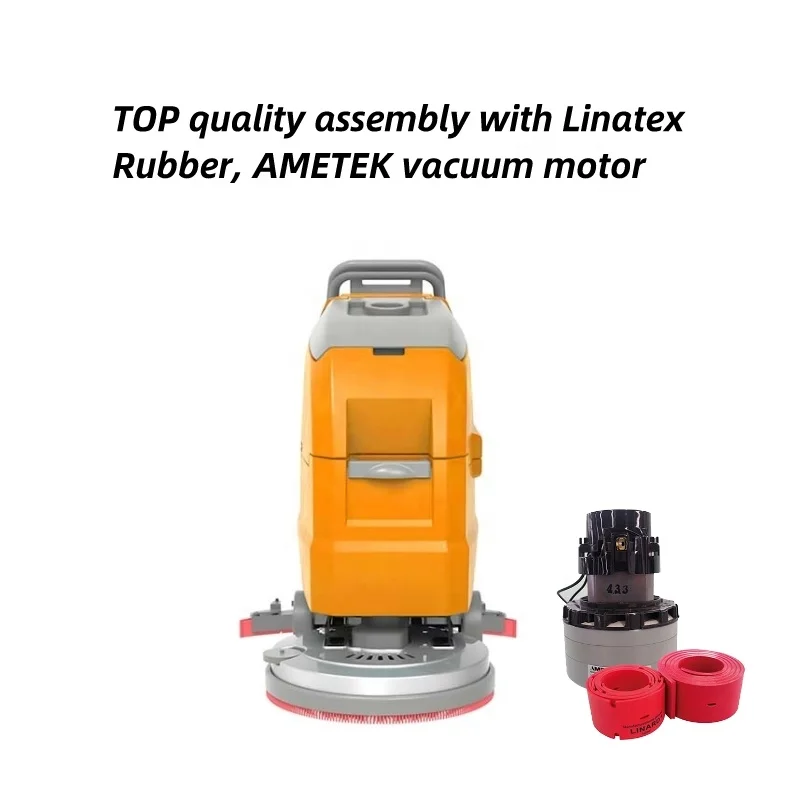 Automatic hard floor scrubber machine cleaning machine floor scrubber for home