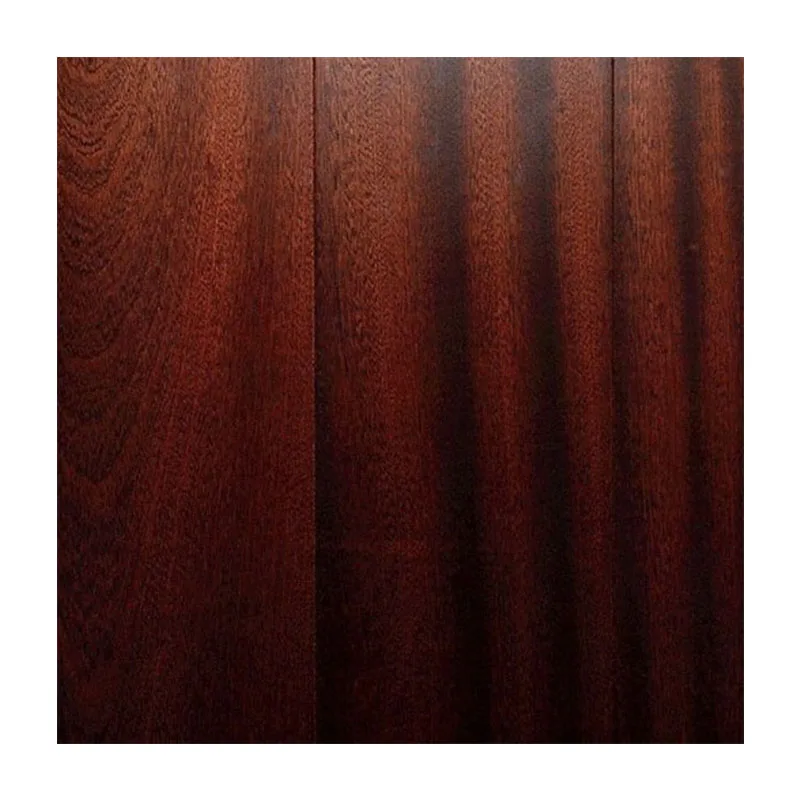 In Stock Prefinished Mahogany Color African Sapele Engineered Wood