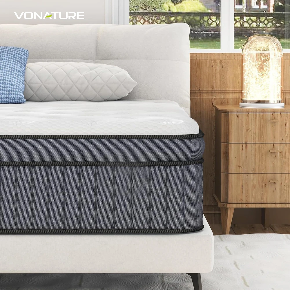 Factory Price Bedroom Furniture Breathable Washable 4D Air Fiber Mattress twin size mattress