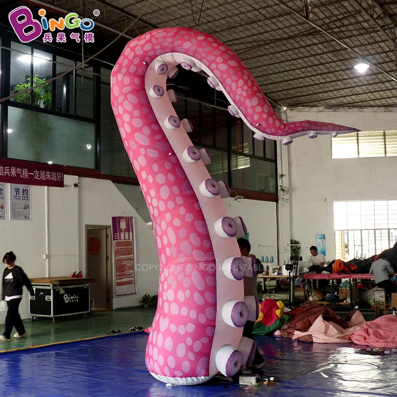 Bingo Octopus Tentacle Decoration Inflatable Squid Giant Inflatable Octopus Tentacles For Stage Decoration