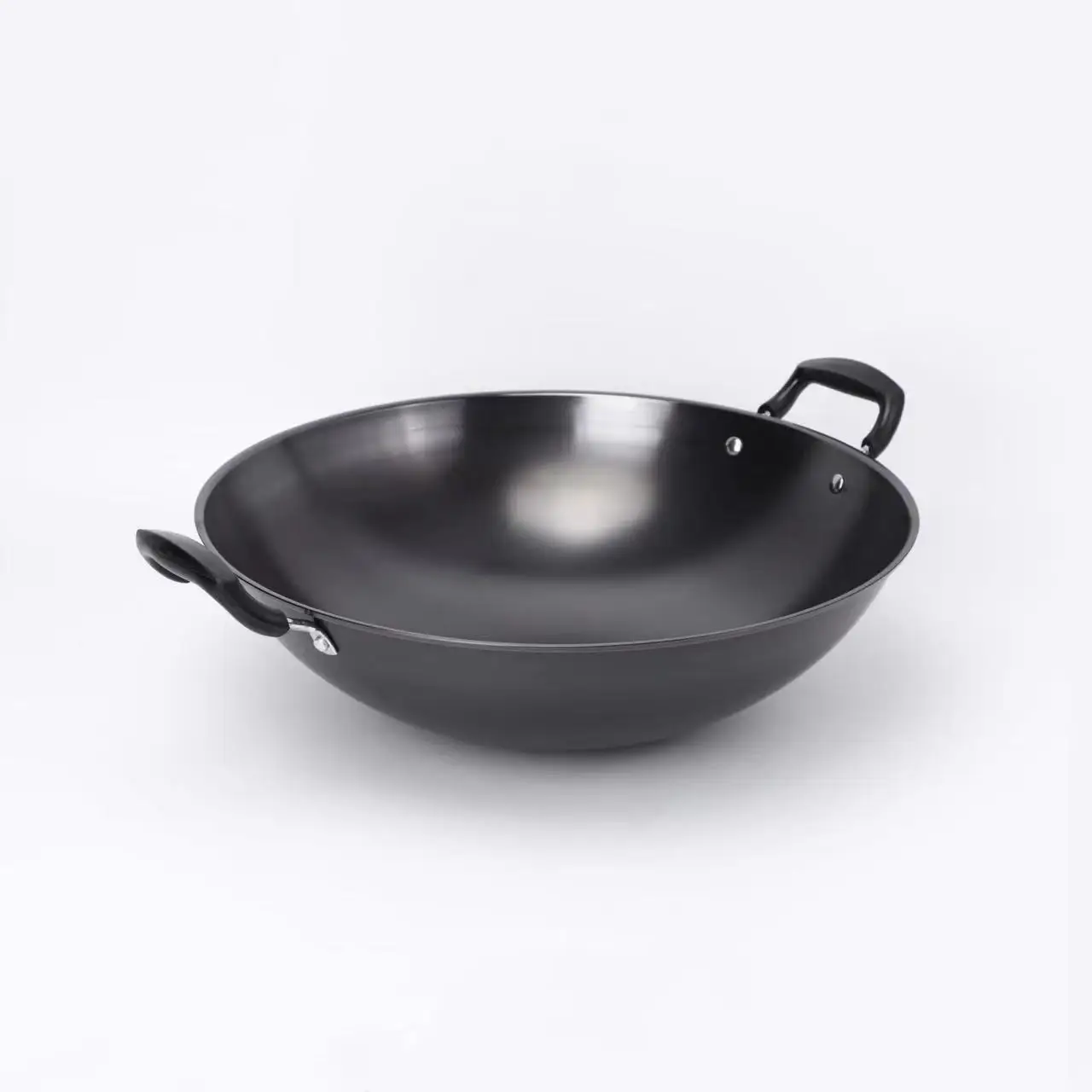 Popular Large Size Wok 40cm Carbon Steel Wok Pan