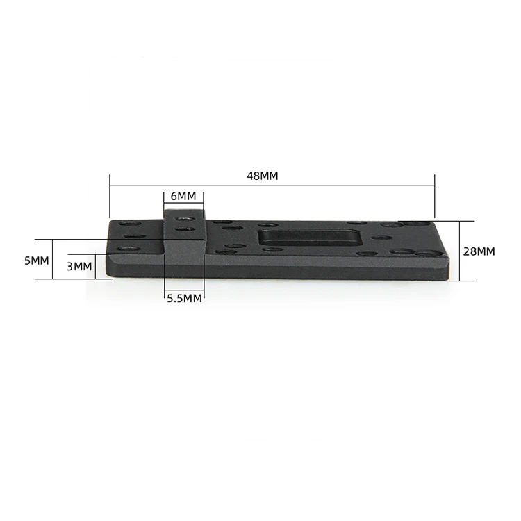 Universal Mount Plate Adapter For Mini Red Dot Sight 24-0228
