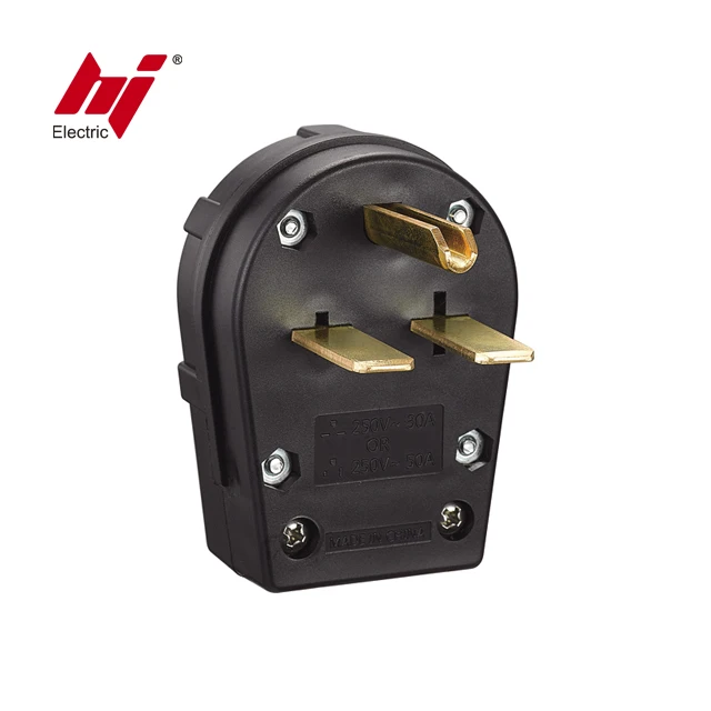 UL/CUL RV Power Supply Cord 30A 50A 250V 6-30P 6-50P Grounding Plug