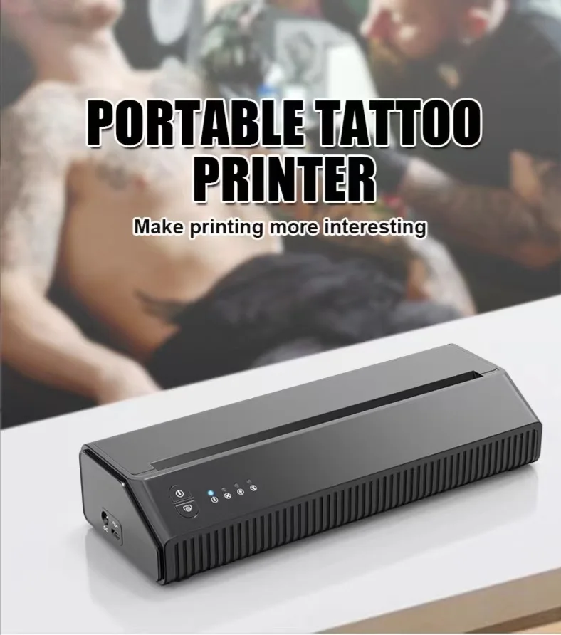 Copier Stencil  Photo Thermal Transfer Paper Drawing Print Copier Supports Bluetooth Connection Smart Wireless Tattoo Machine