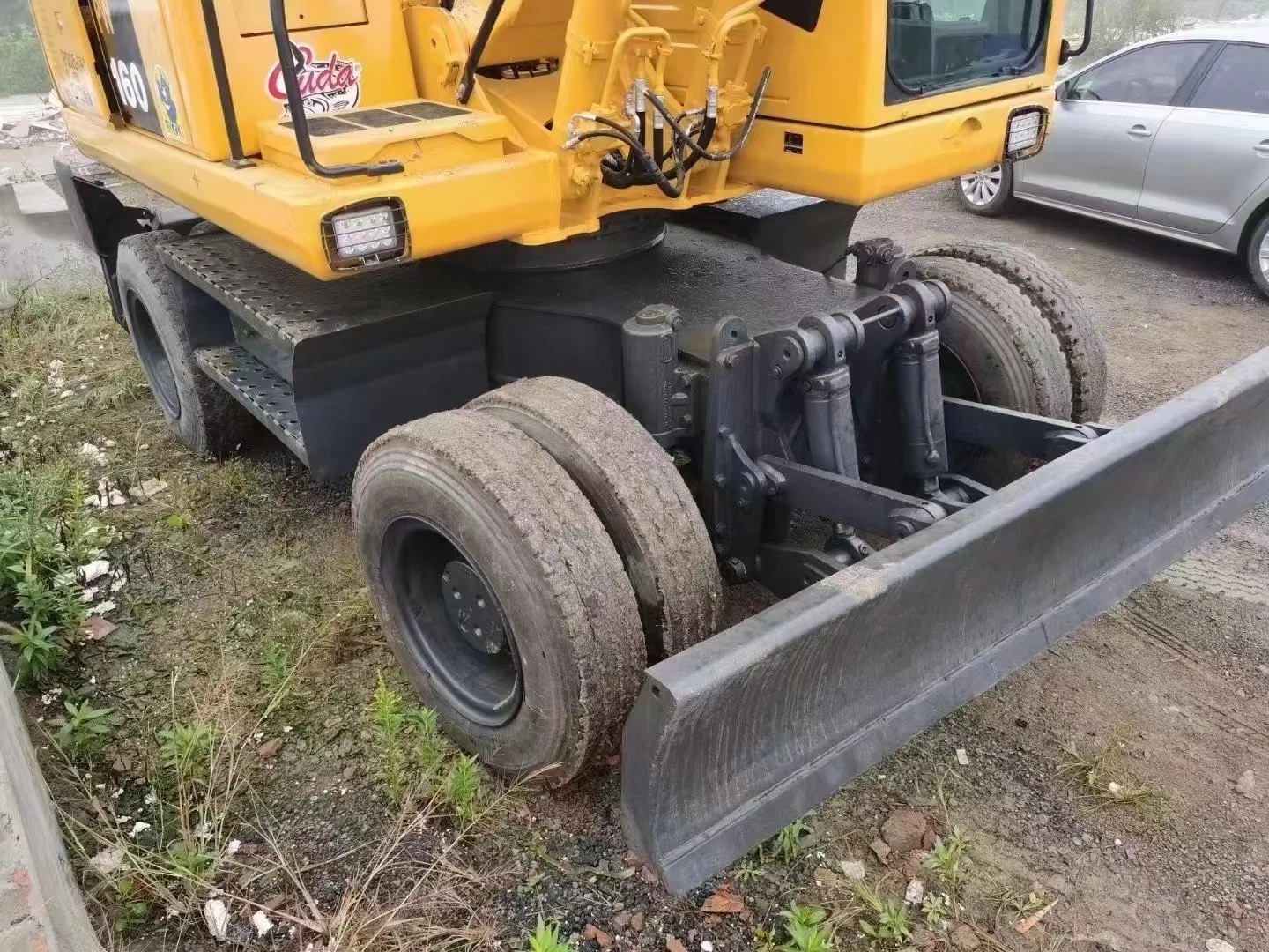 USED Komatsu PW160 Second Hand Wheel Excavator Komatsu PW160 Good Condition Good Price for sale