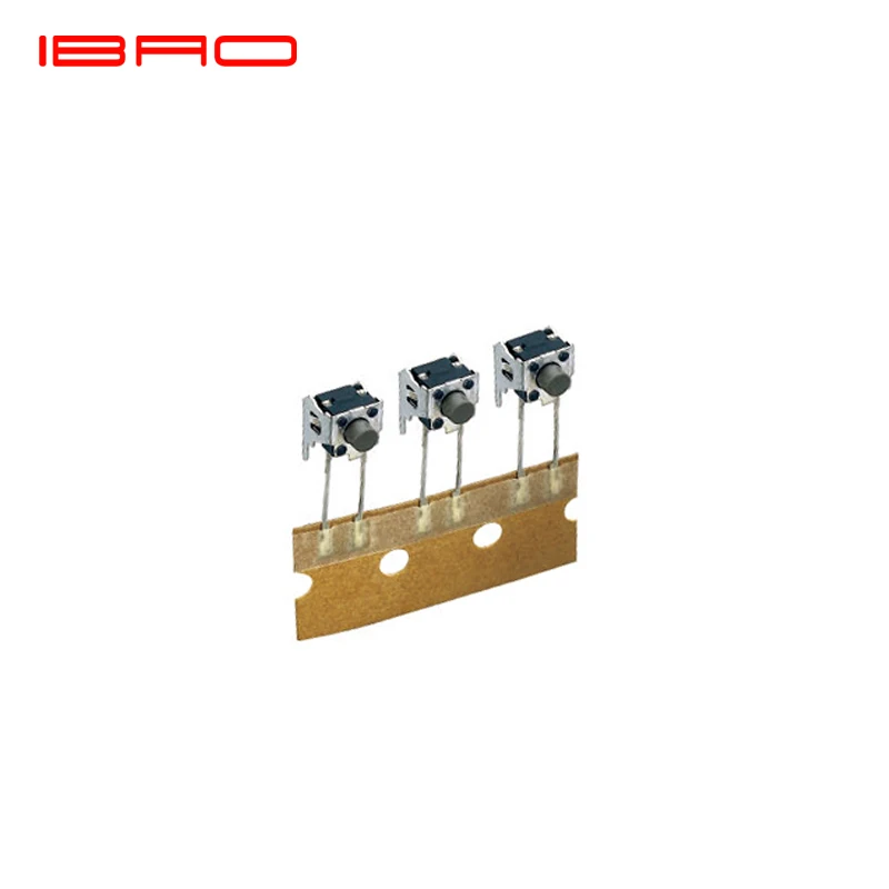 IBAO 6*6 Series 6.0*6.0 Radial Taping Type Tact Switch TVDP