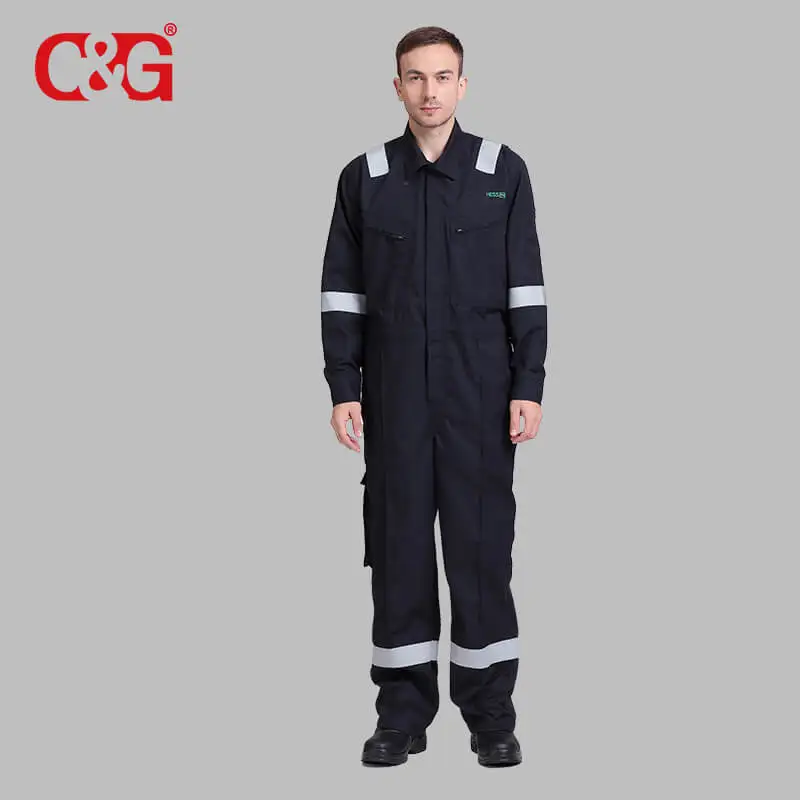 Safety Protective Fire Resistant Flame Retardant Coveralls Clothing