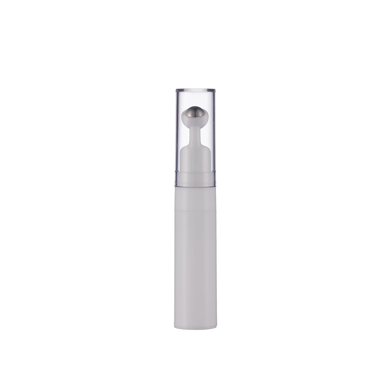 Eye Cream Bottle Syringe Airless Pump Roller Bottle Hot Sale Ready to Ship 5/10/15ML White Skin Care,eye Cream Bottle Plastic