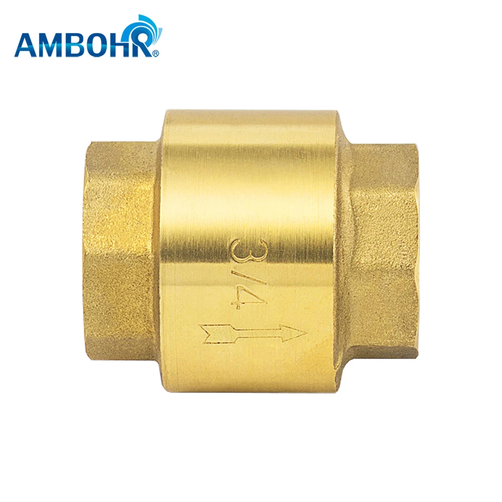 AMBOHR BCV-W Series Manual Non-Return Valve for Drainage Hydraulic Check Valve for High Temperature Water Application