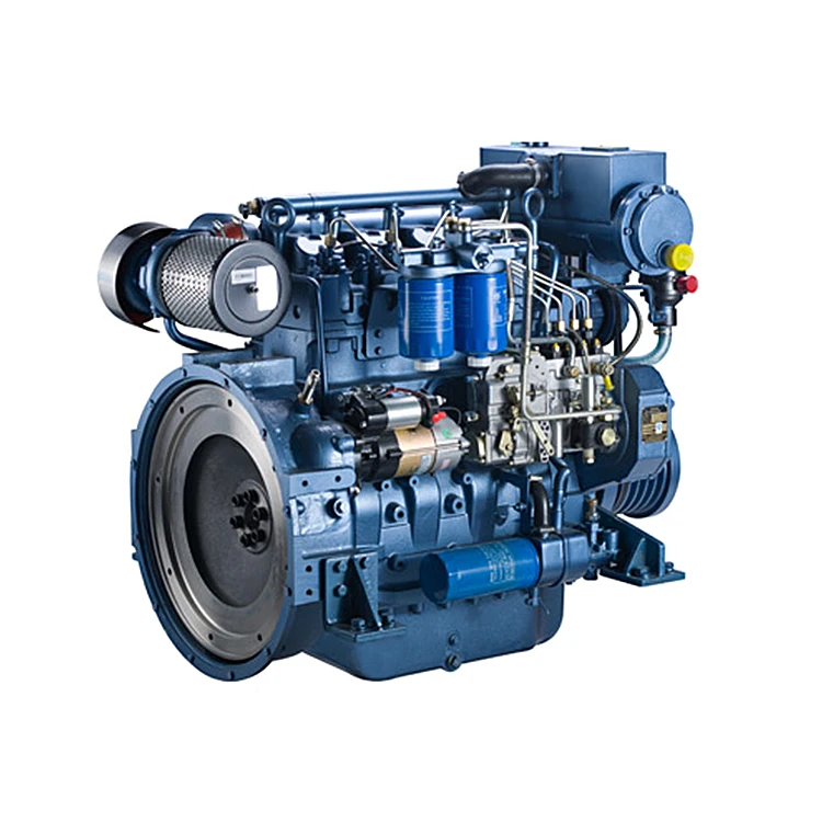 Weichai DEUTZ 80-130 HP marine engine with gearbox yacht engine
