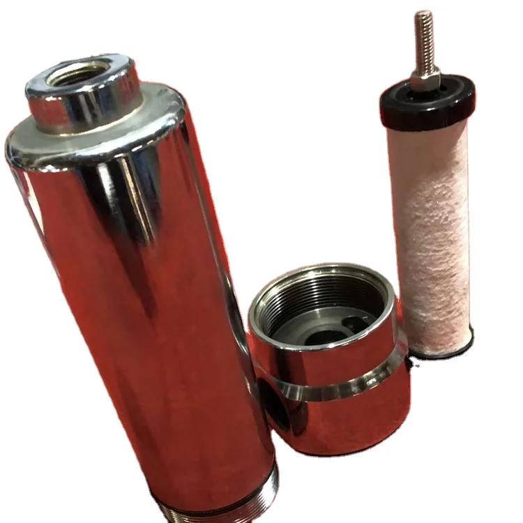 OEM Industrial use high pressure 30bar 3Mpa  compressed air filter housing machine with cast aluminium flow rate 4  cubic meter