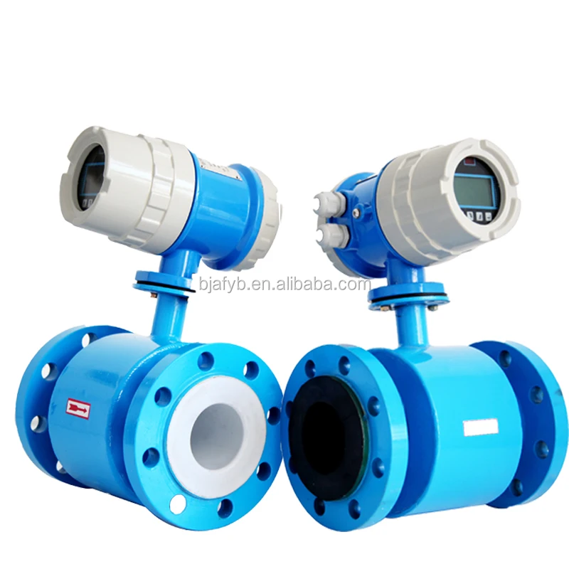 High accuracy sewage electric flowmeter with 4 - 20 mA output / Waster water flow meter