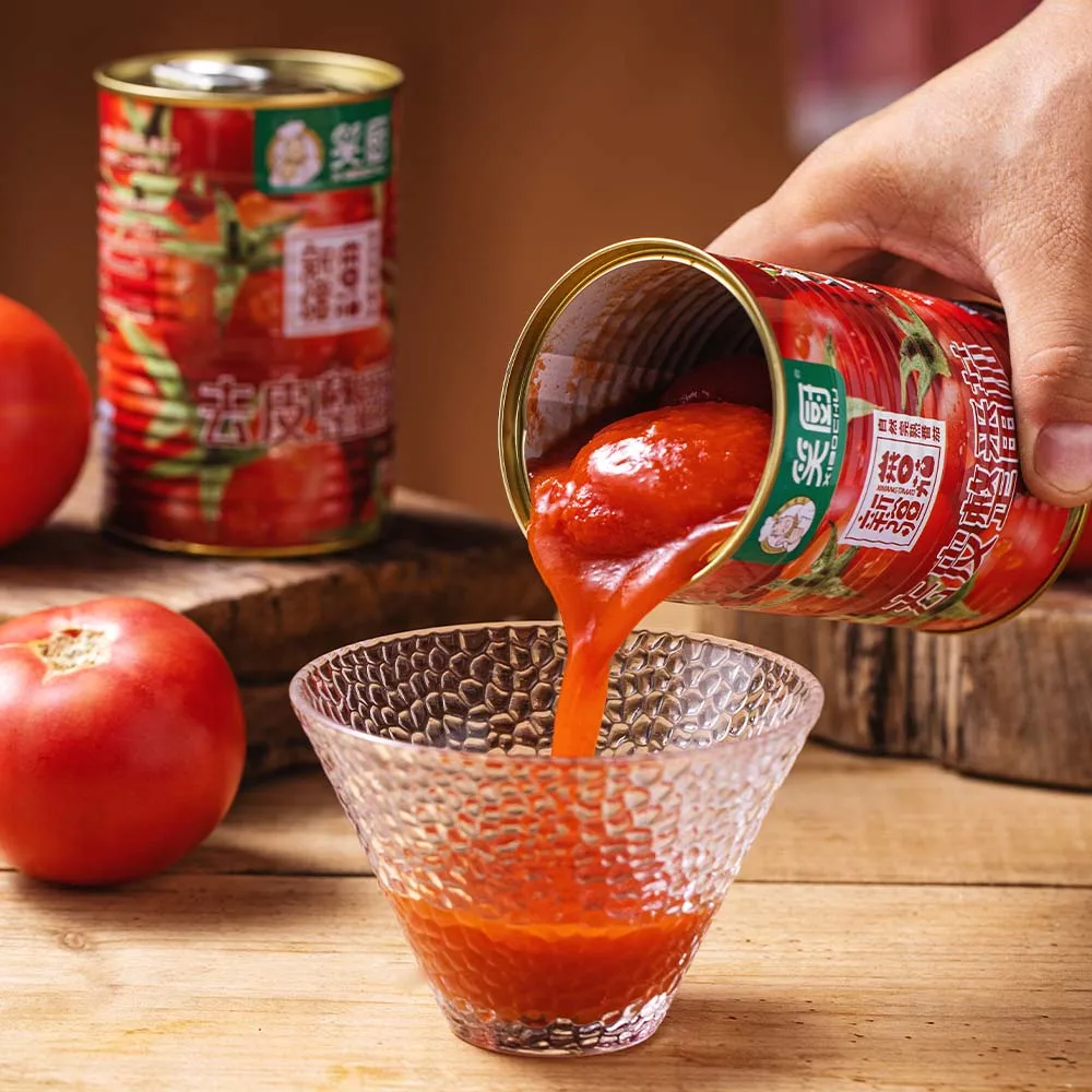 Fresh canned tomato 400g Peeled Tomato Dice 425g with High Quality