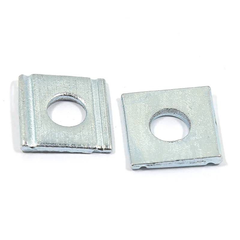 DIN 434 Square Taper Washers Bonded Flat round Steel Brass Aluminium with Zinc Finish for Use with Channel Sections GB Standard