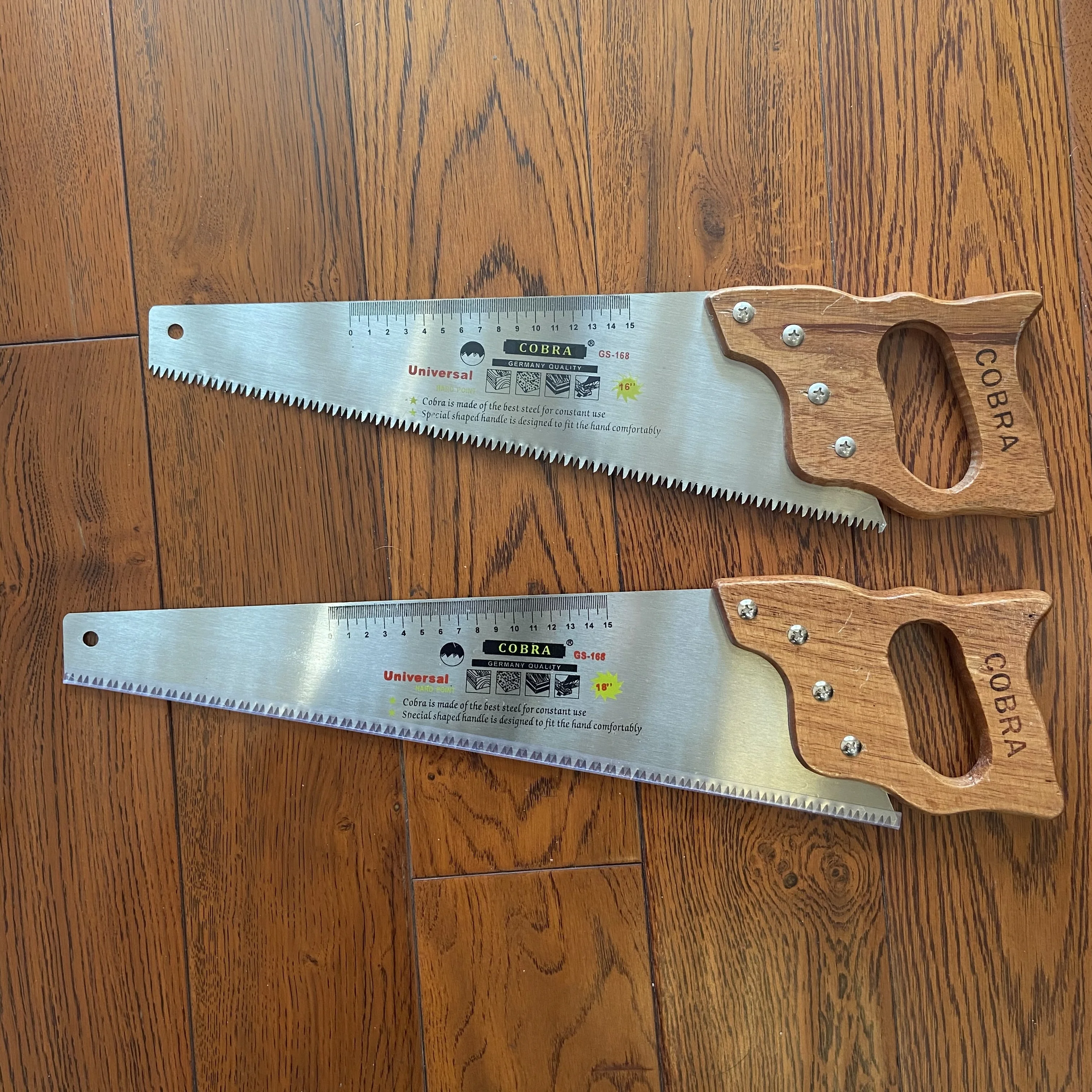 3D sharpening teeth cob ra hand saw ( wooden handle )best quality low price for Bangladesh