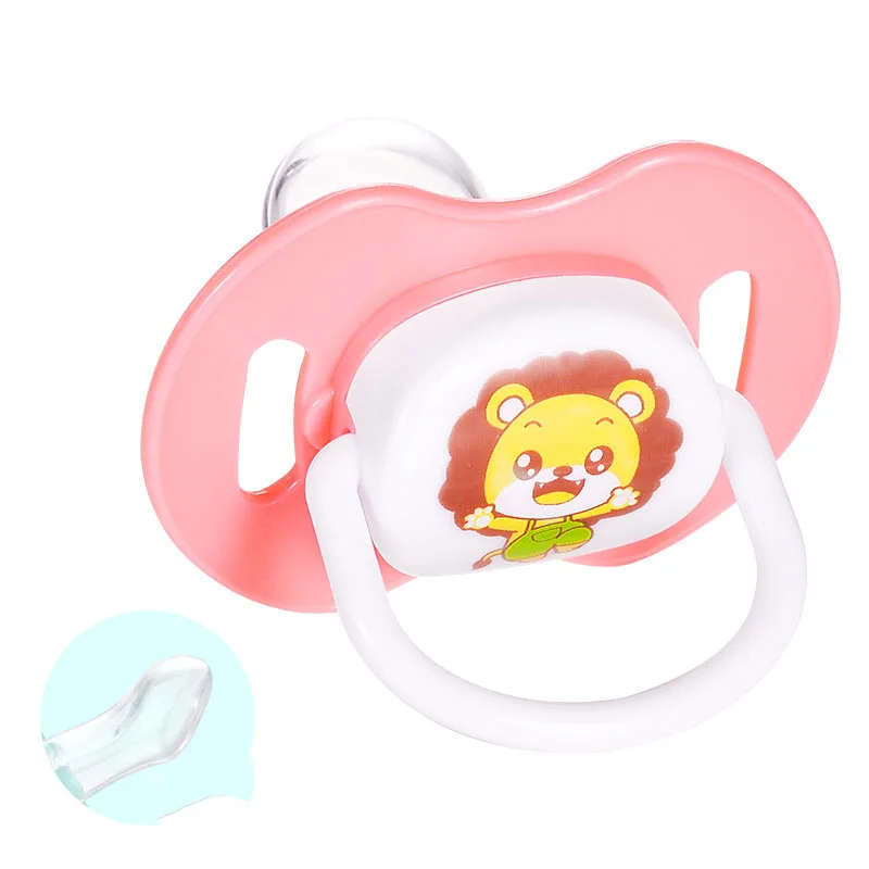 infant baby silicone pacifier food grade adult pacifier for newborn baby