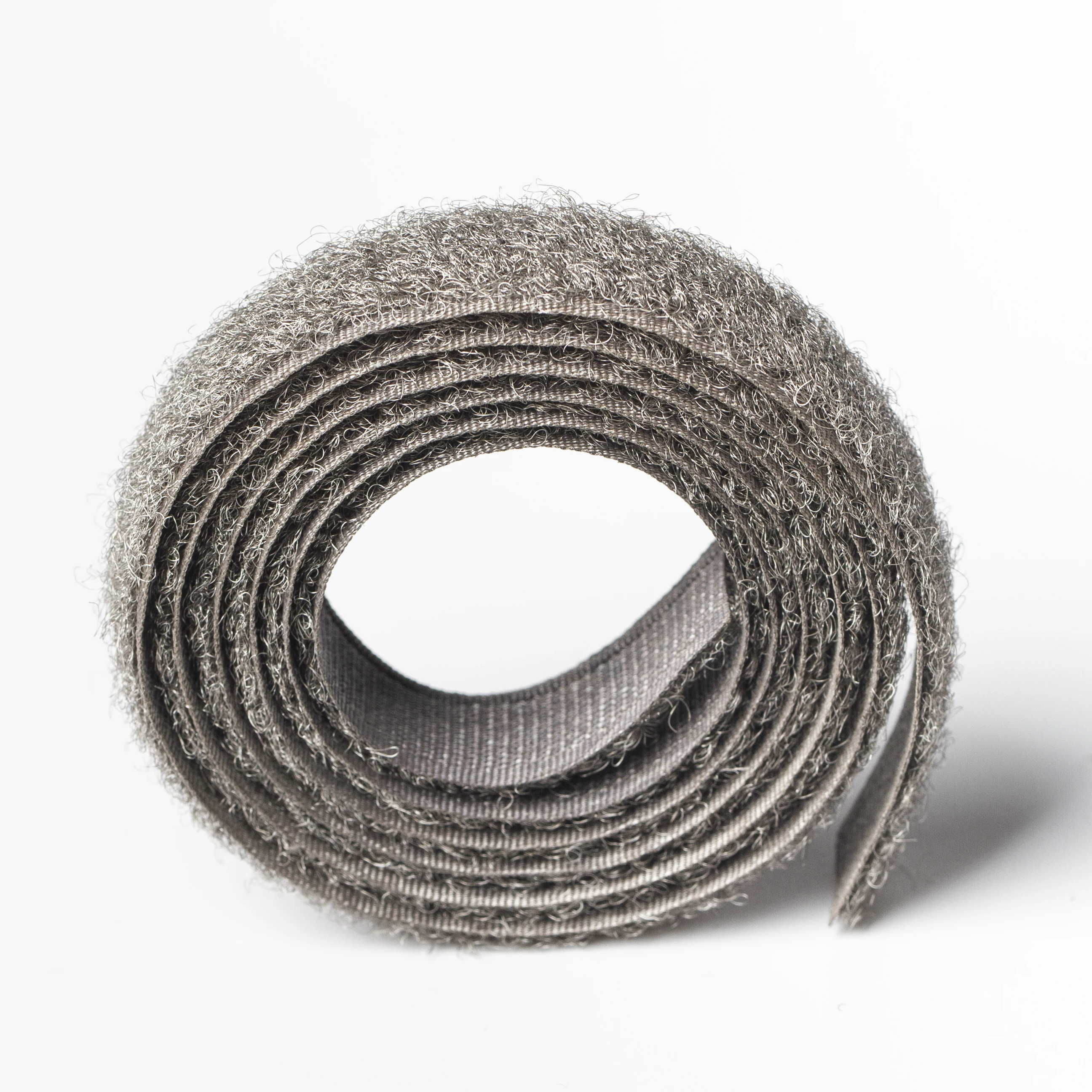 Electromagnetic shielding-velcro, EMF Shielding Hook and Loop Conductive-Velcro for Faraday Tent Using