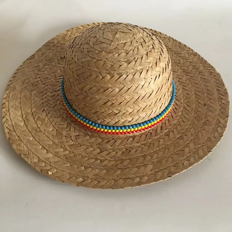 Custom made sunshade for hot sunflower leaf hat